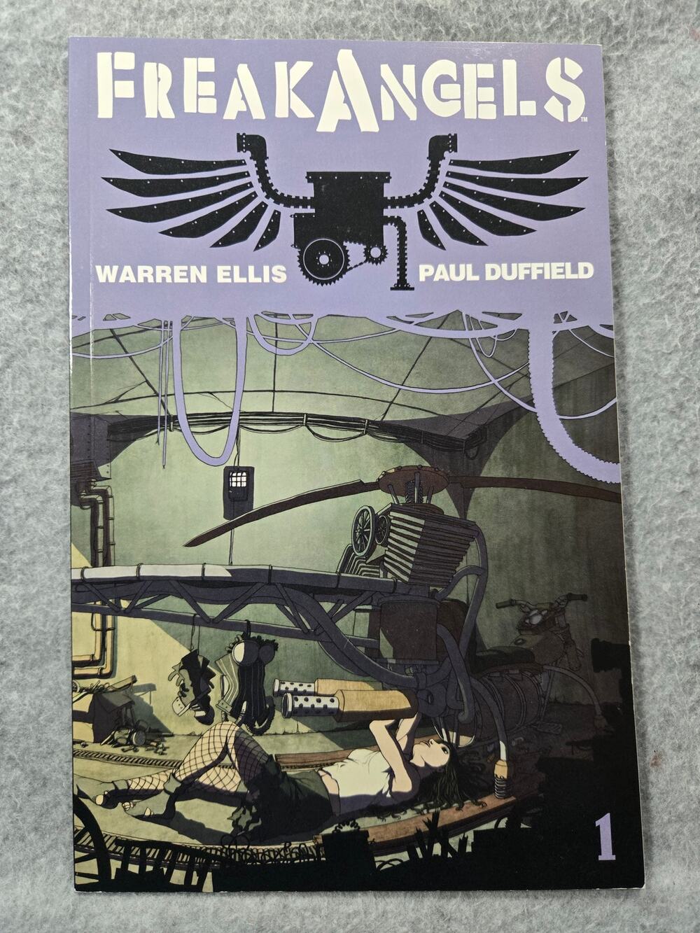 FreakAngels Volume 1 Trade Paperback Graphic Novel - Avatar Press Warren Ellis
